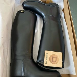 NWT Girls Equestrian Riding Boots size 3